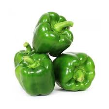 Lada Besar Hijau (Green Capsicum atau Green Bell Pepper) 500g