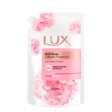 Lux Soft Rose / LUX SBN MANDI WANGIAN ROS PEK 600ML