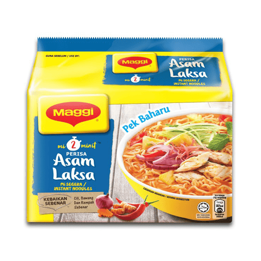 Maggi 2-Minn Asamlaksa 5 pcs x 78g