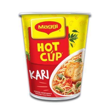 Maggi Hot Cup Kari Pek Jimat 58g