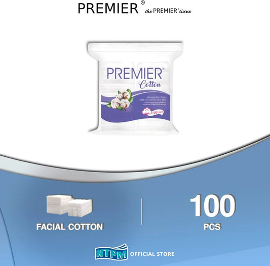 Premier Facial Cotton (Kapas Muka Premier) 100S