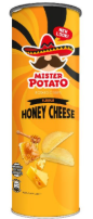 Mister Potato Honey Cheese Tube 125g
