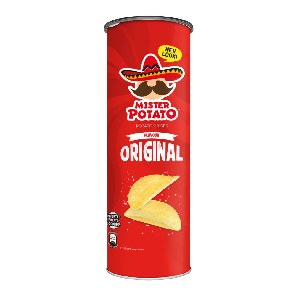 Mister Potato Perisa Asli (125g)