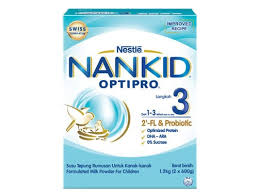 NANKID OPTIPRO Susu Tepung Rumusan Langkah 3 (1.2KG)