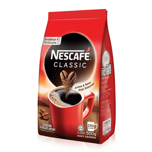 Nescafe Classic Instant Coffee Soft Pack 500g
