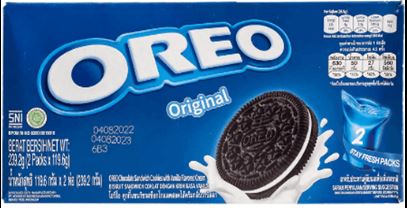 Oreo Vanilla Slug Sandwich Cookies 110.4g