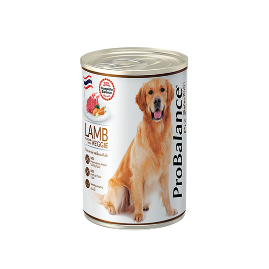 ProBalance 400g Lamb With Vegetable Wet Dog Food / ProBalance Lamb In Loaf 400g.