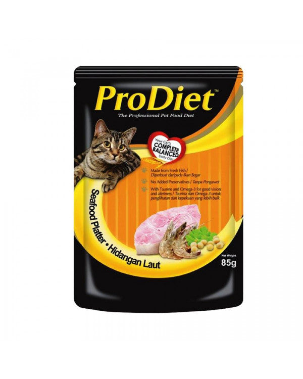 ProDiet Wet Cat Food - Seafood Platter 85g