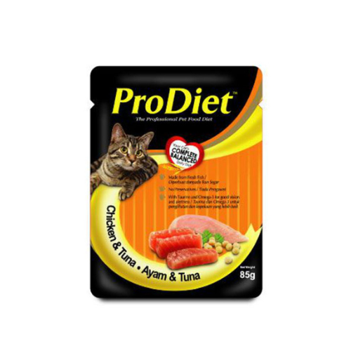 ProDiet Wet Cat Food - Chicken & Tuna 85g