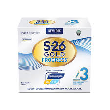 S-26 Gold Progress Susu Tepung Langkah 3 (1.65kg)