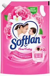 Softlan Cecair Pelembut Fabrik Anti-Kedut Fantasi Flora Pek Isian Semula 1.6L