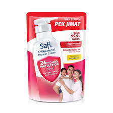 Safi Antibacterial Shower Cream Total Protect (850g Refill Pack)