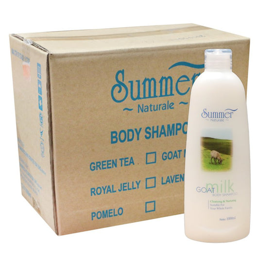 Summer Naturale Body Shampoo Goat's Milk 1000ml