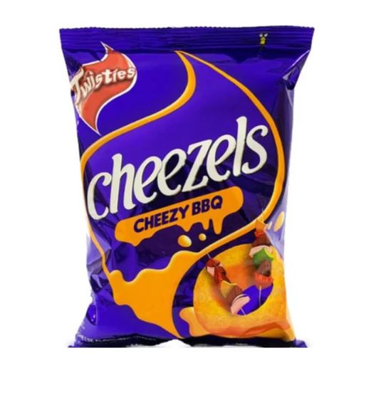 Twisties Cheezels Cheezy BBQ Corn Snack