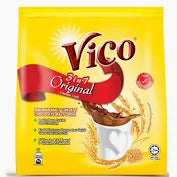 Vico Minuman Malt Coklat 3-dalam-1 (Asli)