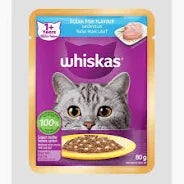 Whiskas Pouch Adult 1+ Tuna Cat Food 80g