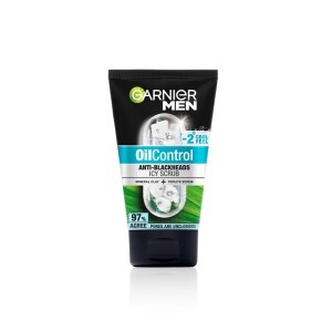 Garnier Men Acno Fight Anti-Acne Scrub in Foam 100ml (Garnier Men Acno Fight Wasabi Anti-Bacteria Foam)