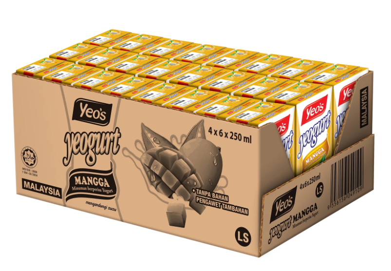 Yeo's Yeogurt Mango Flavoured Drink 250ml
