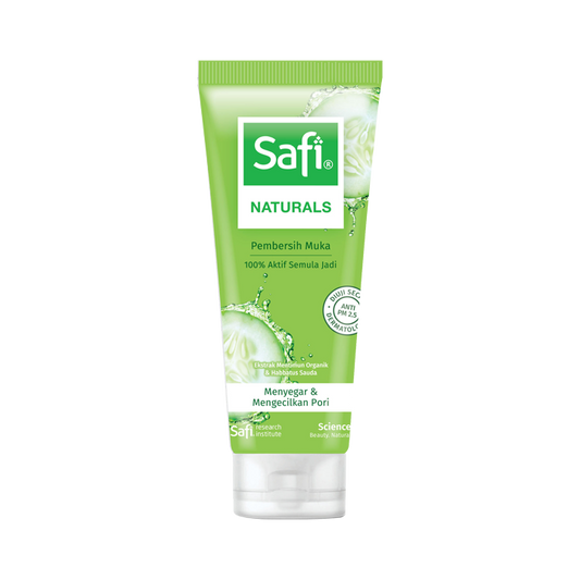 SAFI Naturals Refreshing Facial Cleanser / SAFI PEMBERSIH MUKA MENYEGAR 100g