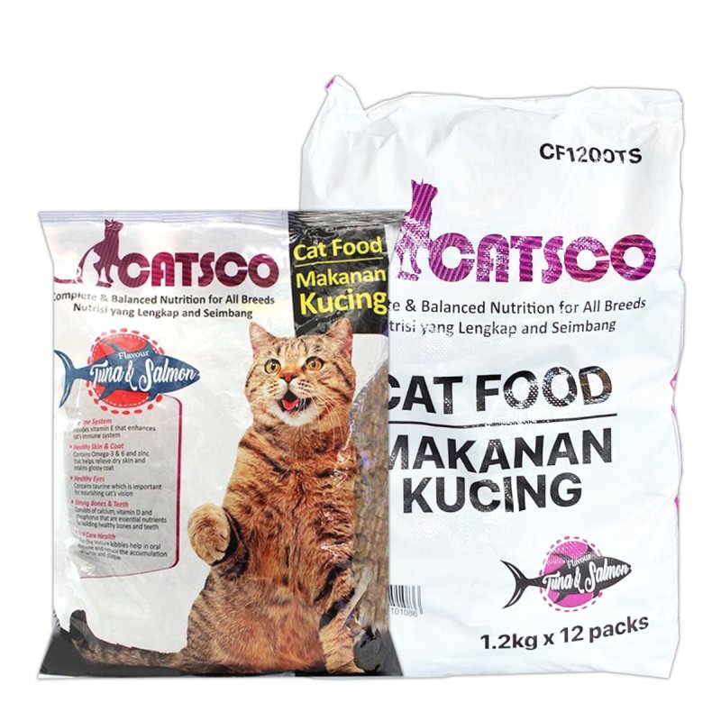 Catsco Tuna & Salmon Cat Food 1.2kg