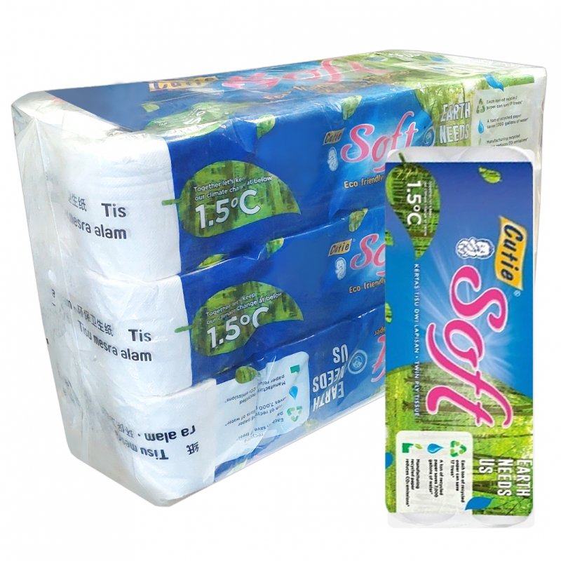 Cutie Soft Toilet Rolls  10 Rolls