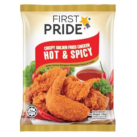 First Pride Fully Cooked Fried Chicken Hot & Spicy | 750 g