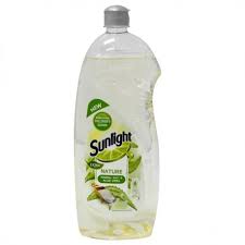 Sunlight Extra Nature Mineral Salt & Aloe Vera Dishwashing Liquid (800ml).