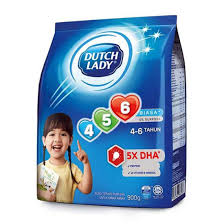 Nama Rasmi: Dutch Lady® 456 Asli (Biasa) 850g.