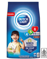 Dutch Lady® 456 Coklat (Chocolate) 850g.