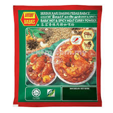 BABAS SERBUK KARI DAGING PEDAS 250g