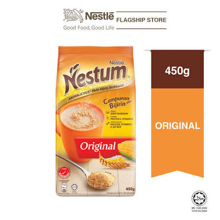 NESTLÉ® NESTUM® Campuran Bijirin Berkhasiat Asli (450g)