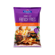 Emborg French Fries-Crinkle Cut (1kg)