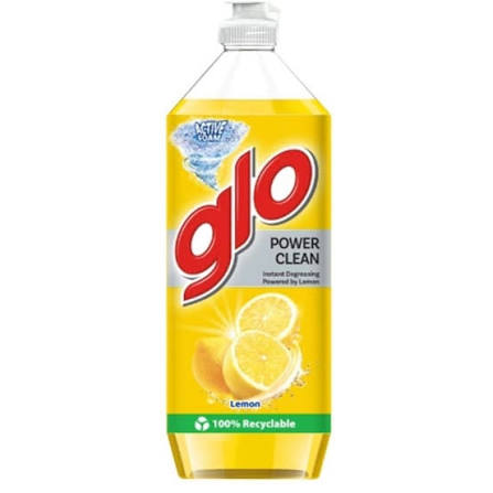 Glo Active Foam Lemon Dishwashing Liquid 800ml