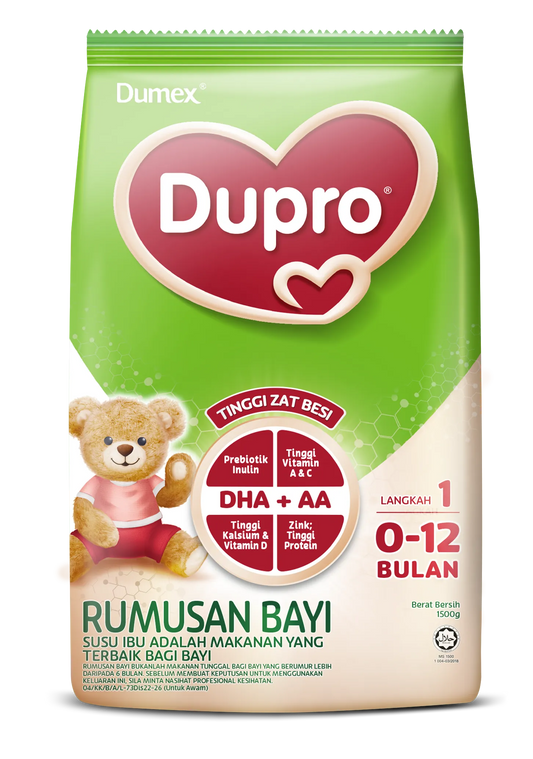 Dumex Dupro Step 1 Infant Milk Formula (1.5kg)