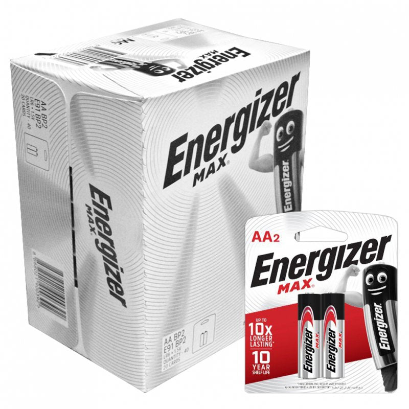 Energizer Max Bateri AA 2S