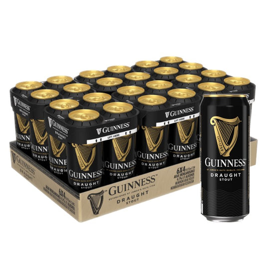 Guinness Draught Stout Bir 440ml/500ml (Pek Tin)