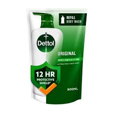 Dettol Antibacterial Body Wash Original Refill Pack 800g