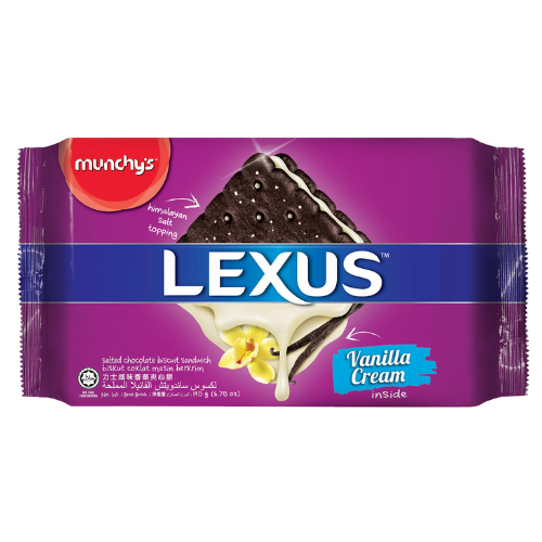 Munchy's Lexus Salted Vanilla Sandwich 190g