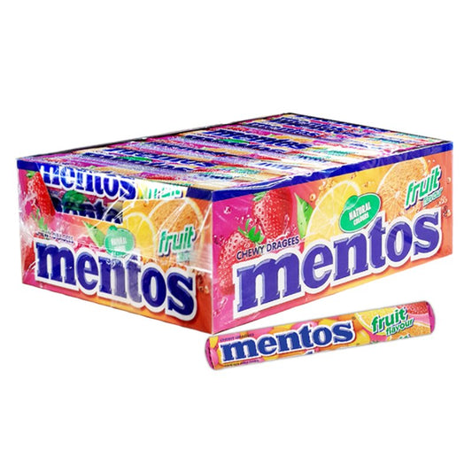 Mentos Buah-Buahan (Fruit) 37g