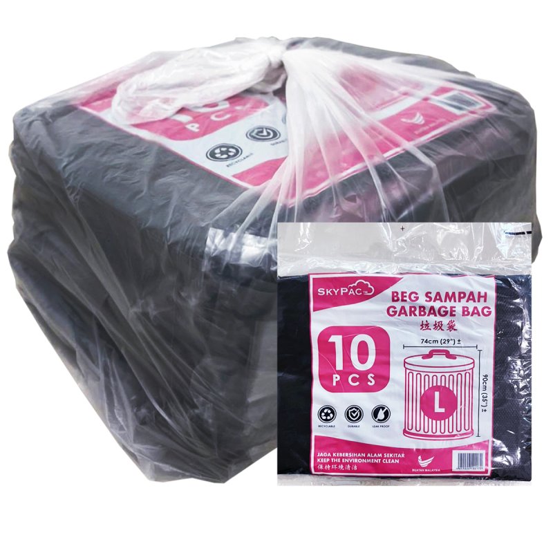 SKYPAC Beg Sampah 30"x35" (L) 10PCS
